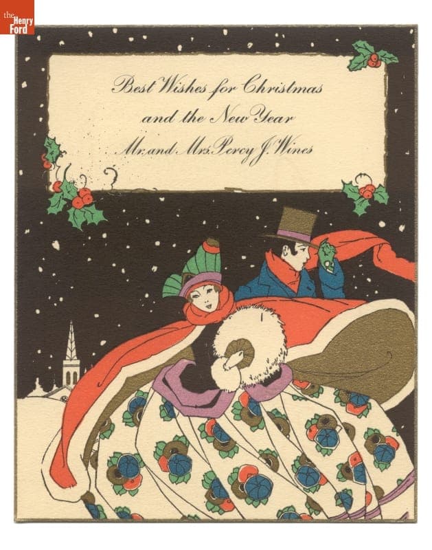"Best Wishes for the Christmas Season and the Coming Year," 1927