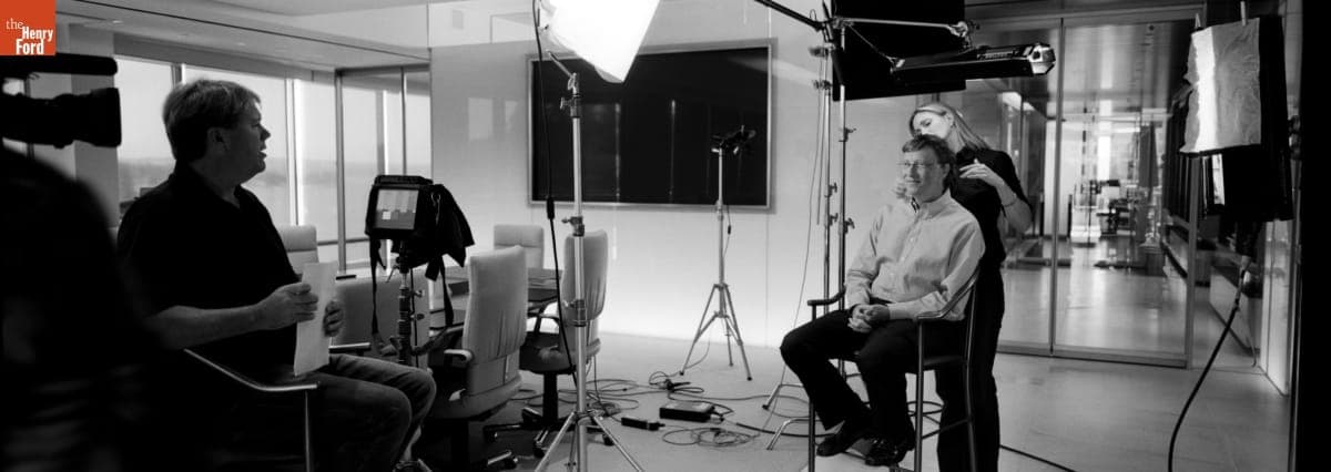 Oral History Interview with Bill Gates, 2009--Photographs--Digital Images--Item 96