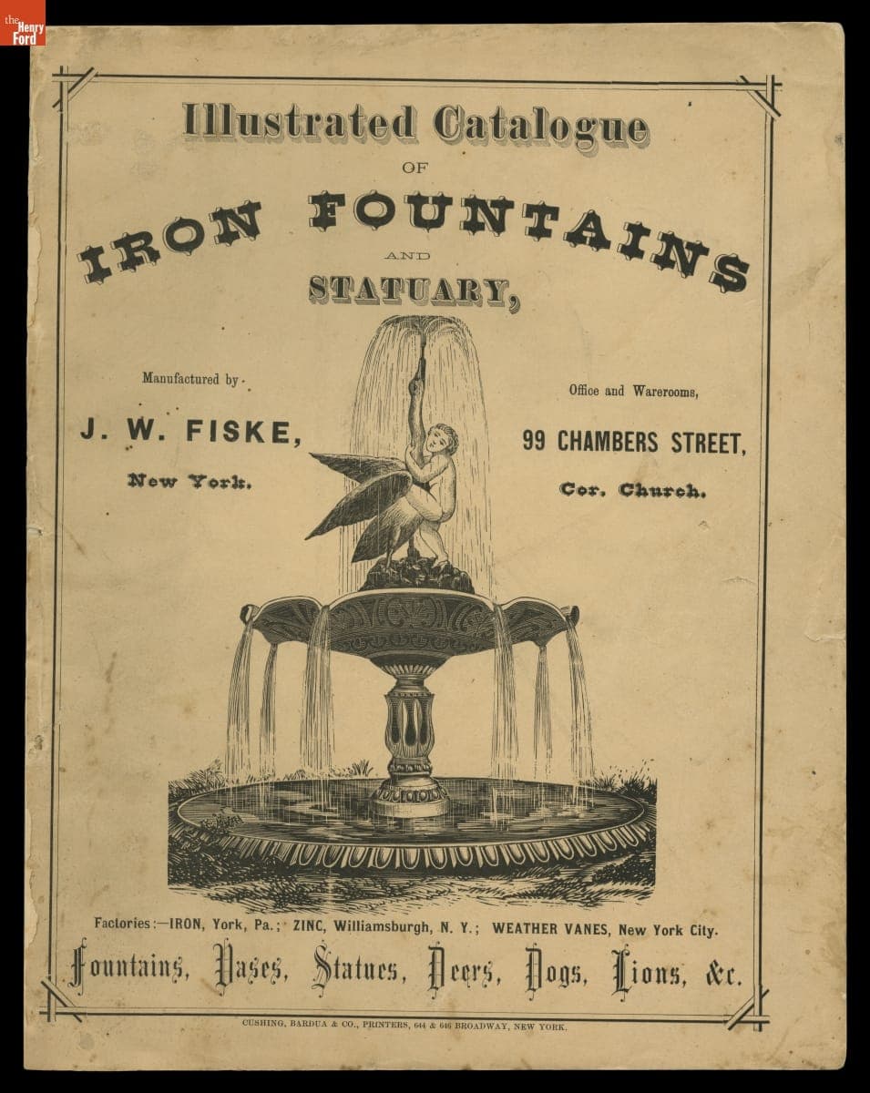 "Illustrated Catalogue of Iron Fountains and Statuary," 1875