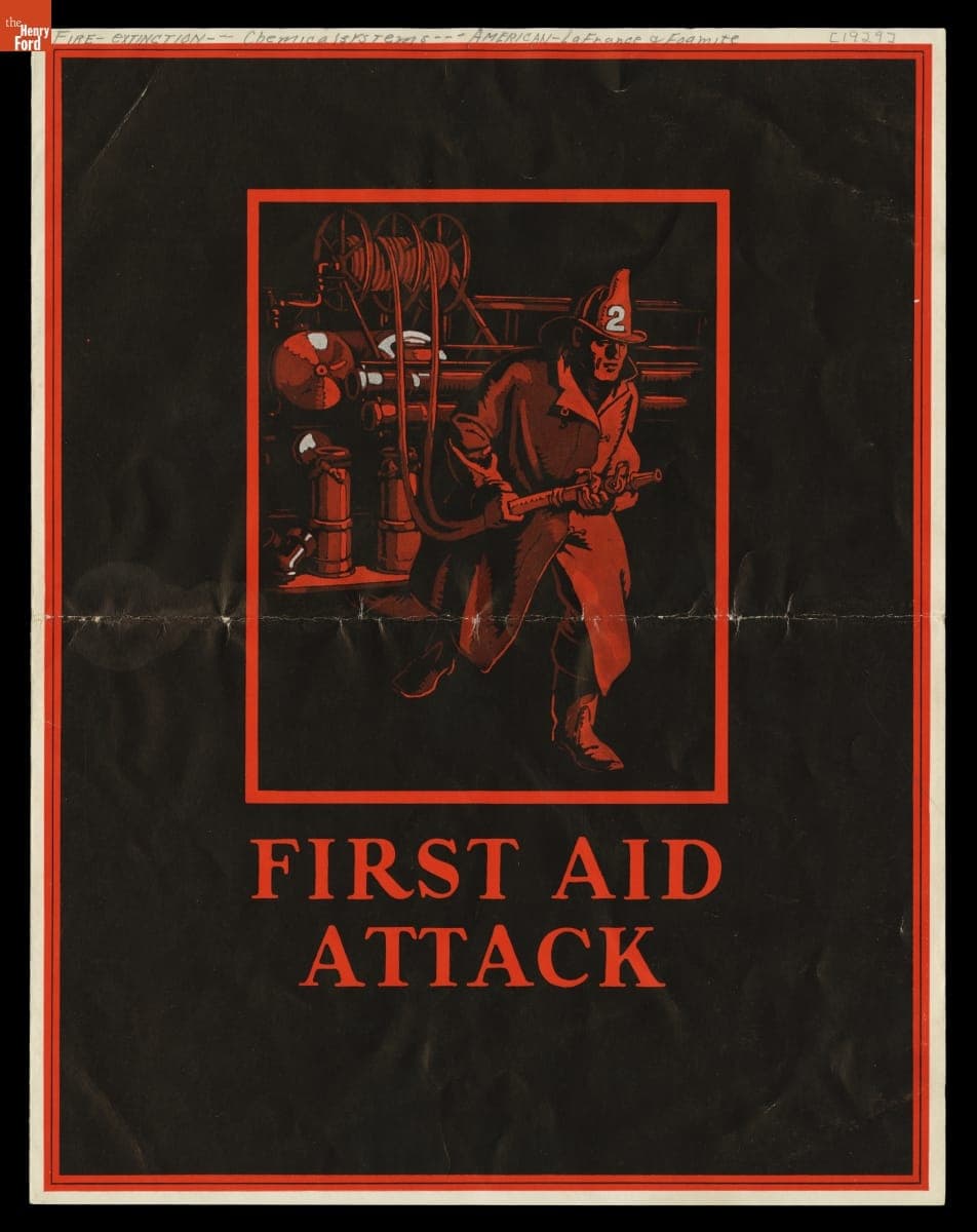 American-LaFrance and Foamite Corporation Catalog, "First Aid Attack," circa 1929