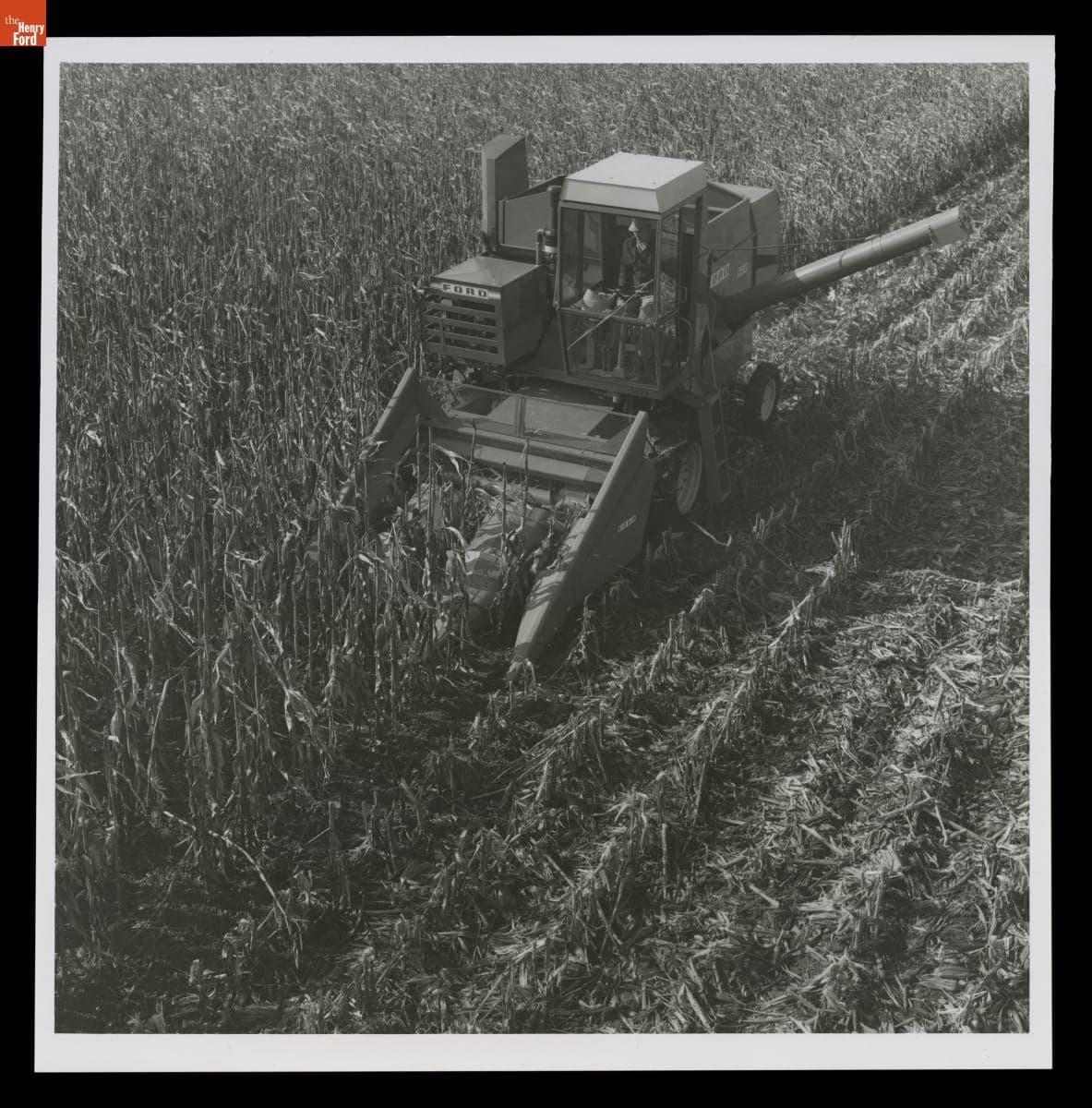 Ford Model 622 Self-Propelled Combine, circa 1972