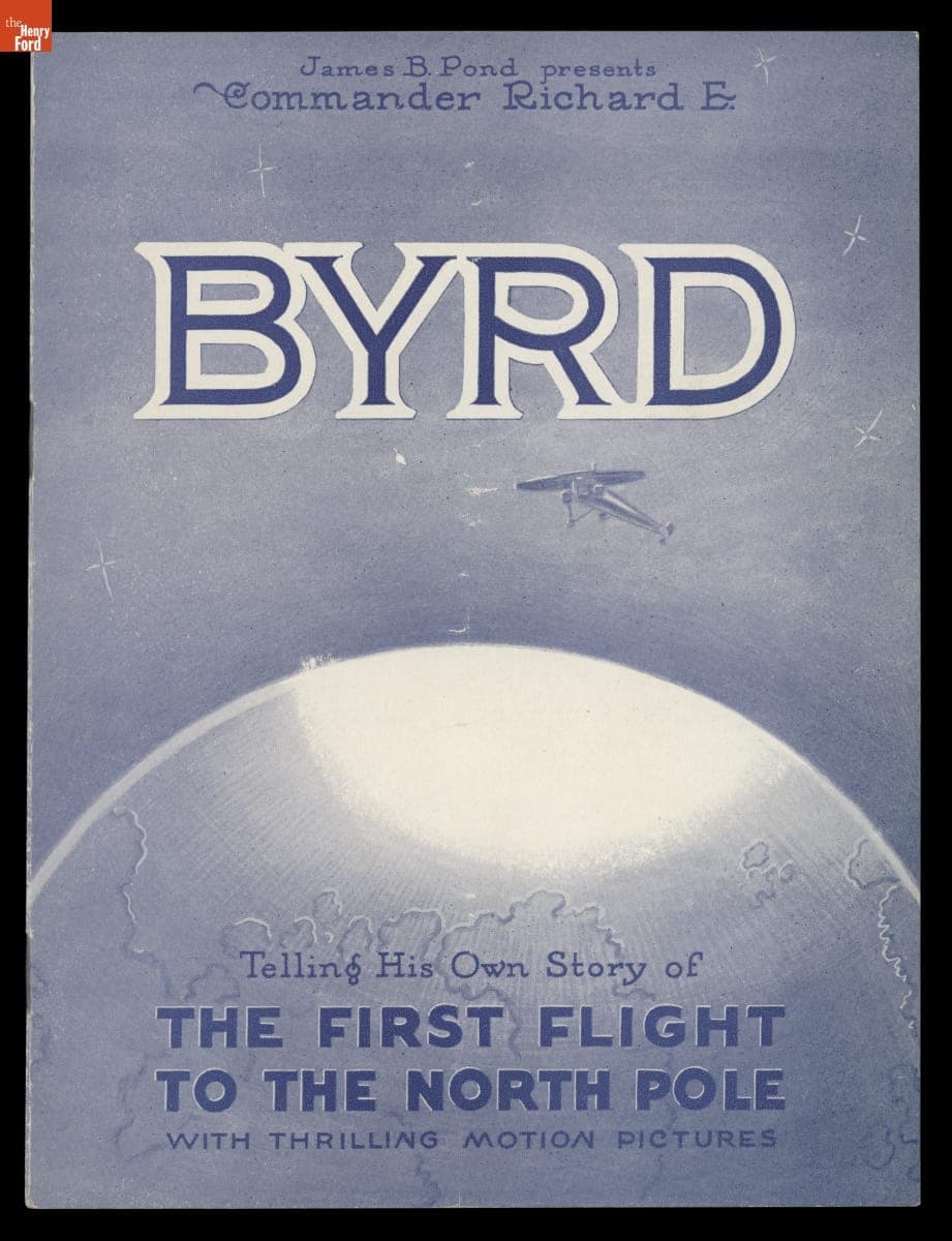 Commander Richard E. Byrd: Telling His Own Story of the First Flight to the North Pole, June 25, 1926