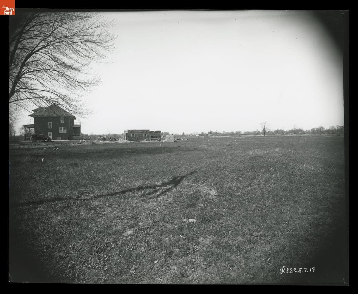 Land for Ford Homes District Construction on Park Street, Dearborn, Michigan, May 1919