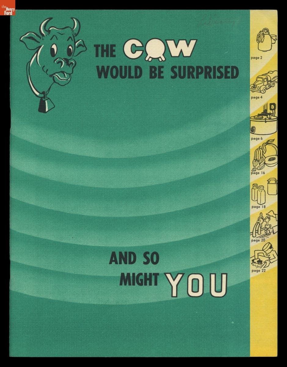 The Cow Would Be Surprised and So Might You, 1949