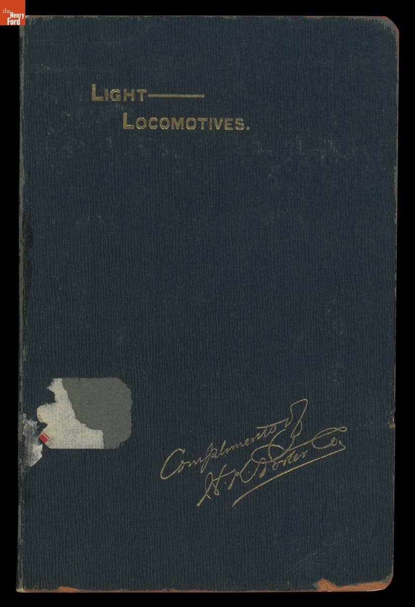 H.K. Porter Company Catalog, "Light Locomotives," circa 1900