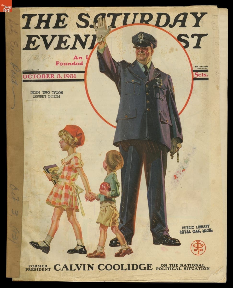 "The Saturday Evening Post," October 3, 1931