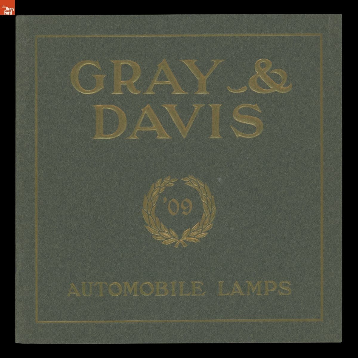 "Automobile Lamps," Gray & Davis, 1909