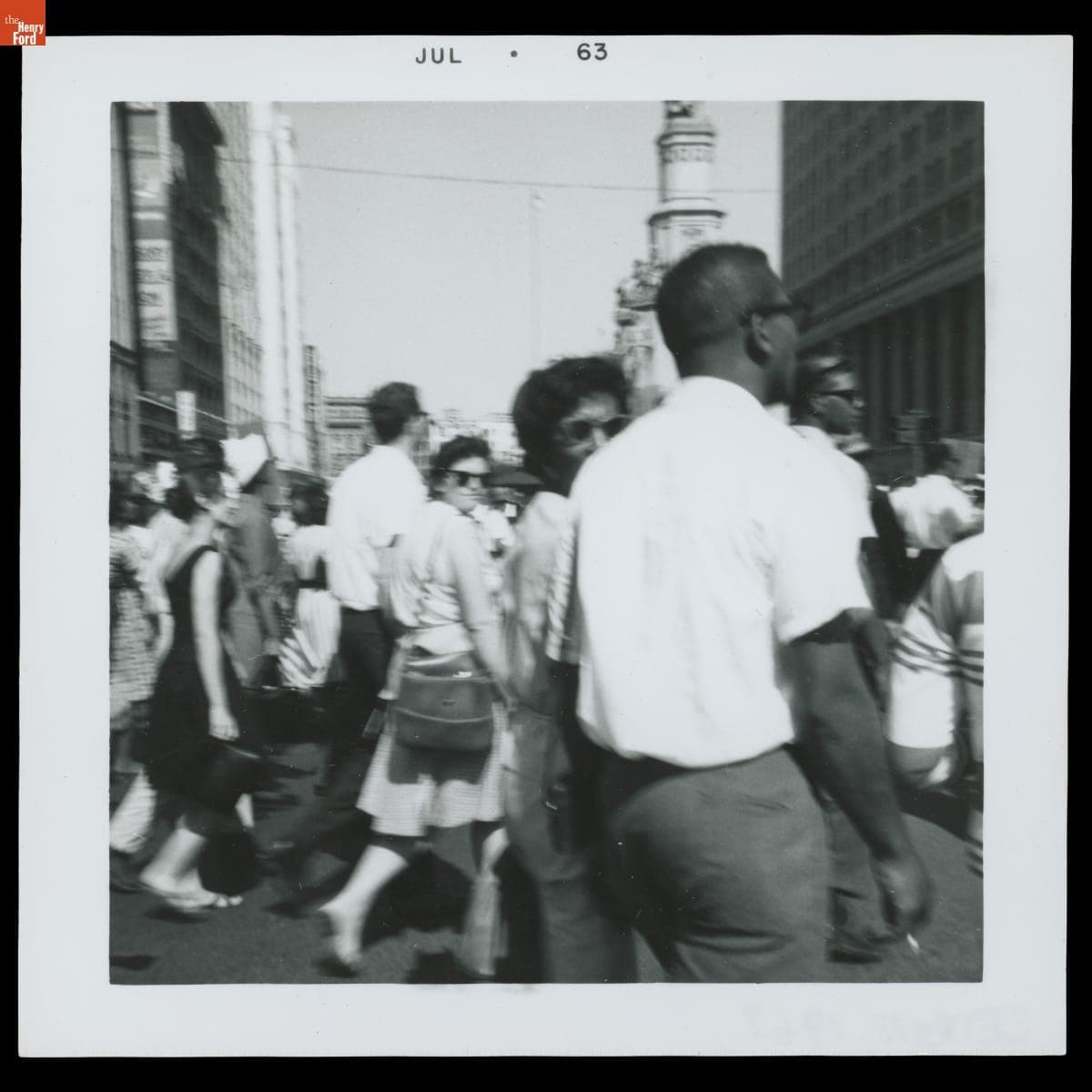 "Walk to Freedom" March in Detroit, Michigan, June 23, 1963