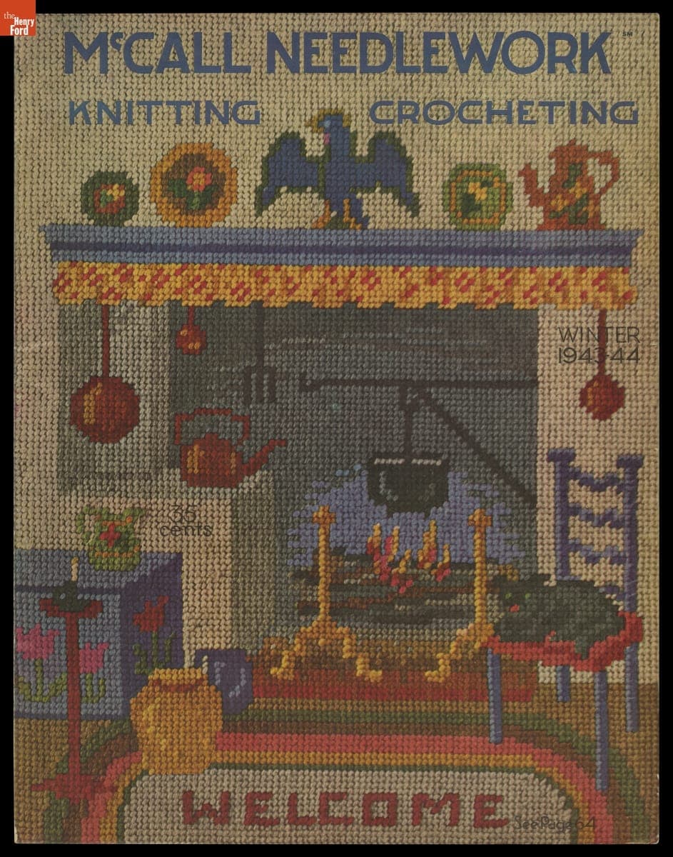 McCall Needlework, Knitting, Crocheting, Winter 1943-44