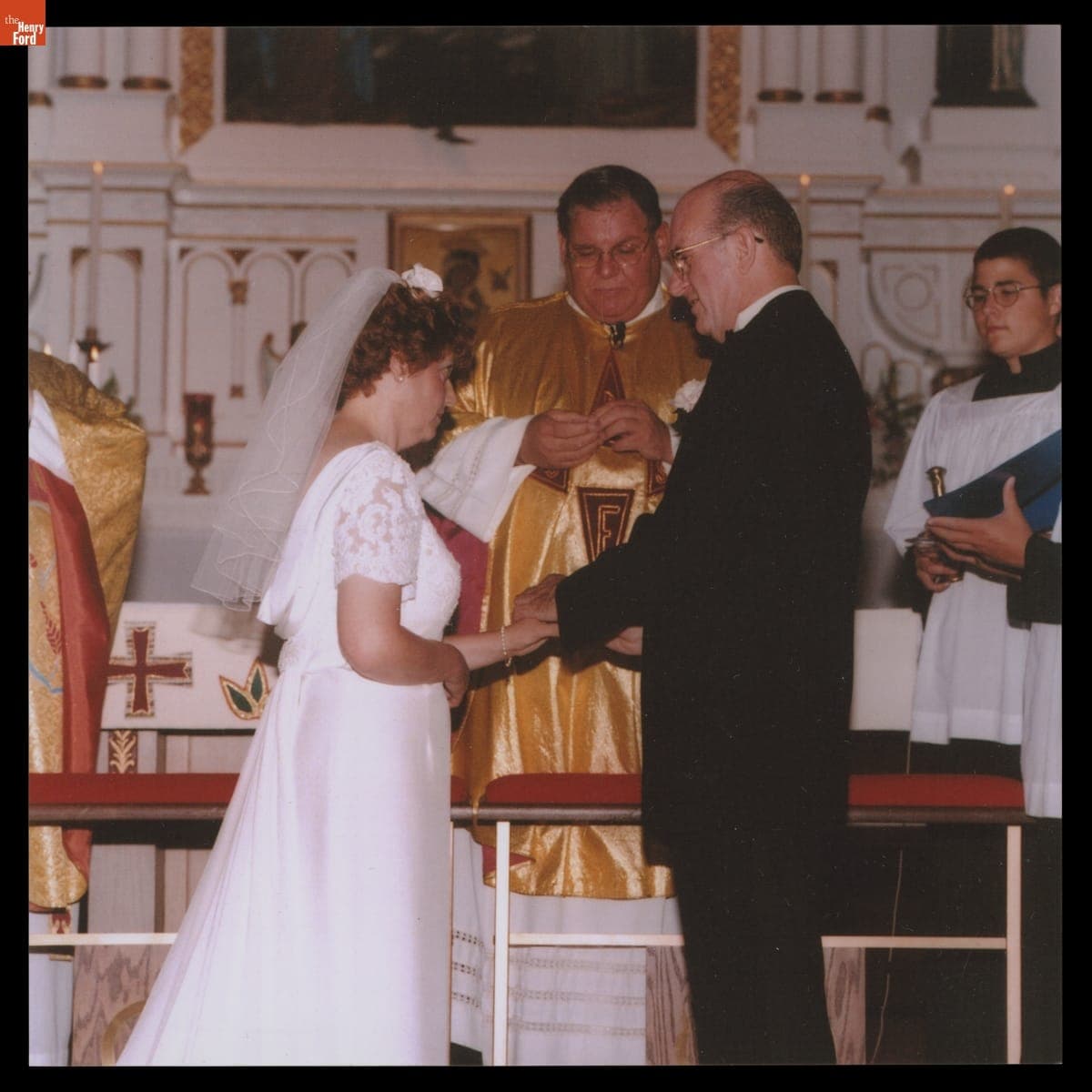 Jane Markiewicz and Michael Duffley on their Wedding Day, August 9, 1998