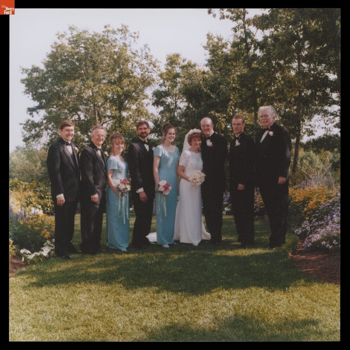 Bridal Party at the Wedding of Jane Markiewicz and Michael Duffley, August 9, 1998