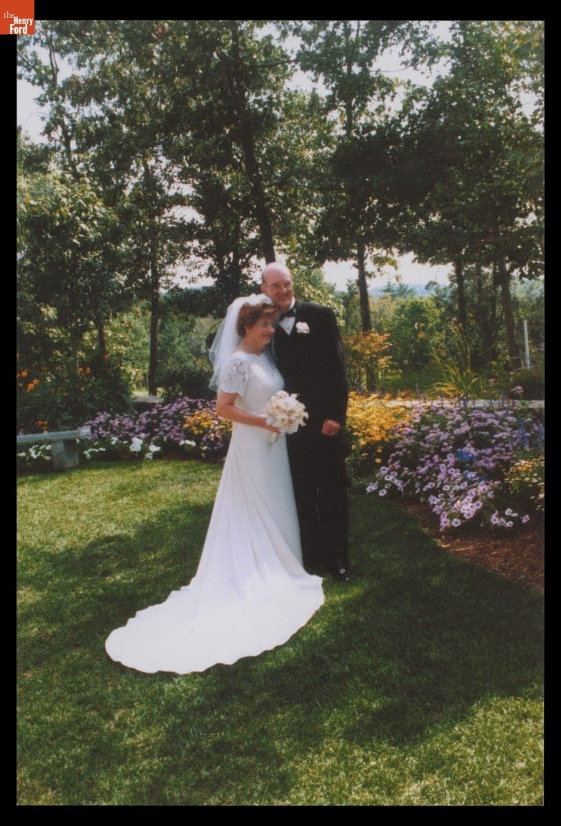 Jane Markiewicz and Michael Duffley on their Wedding Day, August 9, 1998