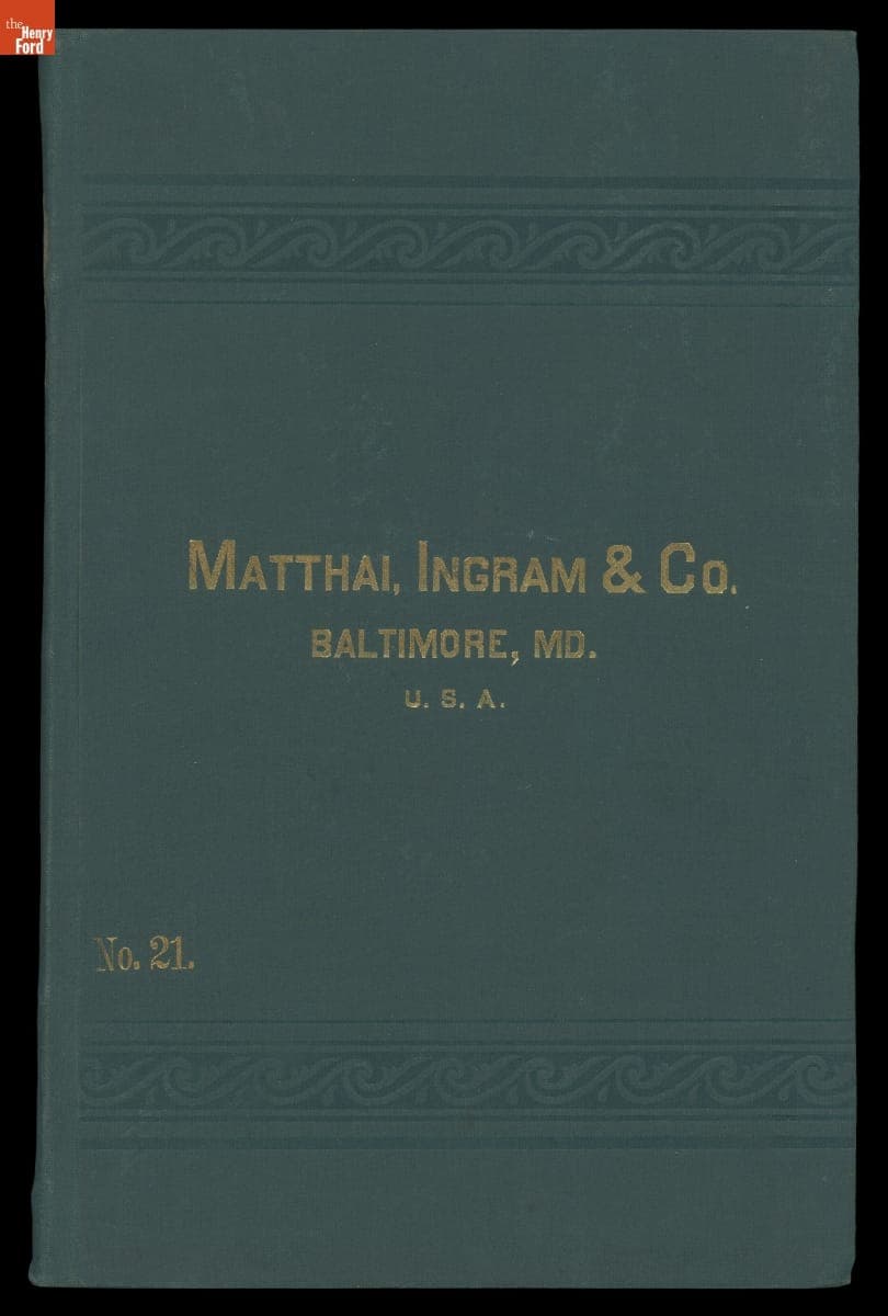 Sheet-Metal Goods: House Furnishings, Kitchen Utensils, etc., 1891