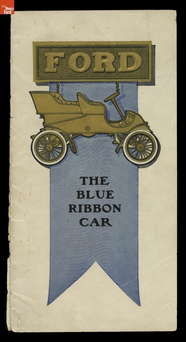1904 Ford Sales Catalog, "The Blue Ribbon Car"