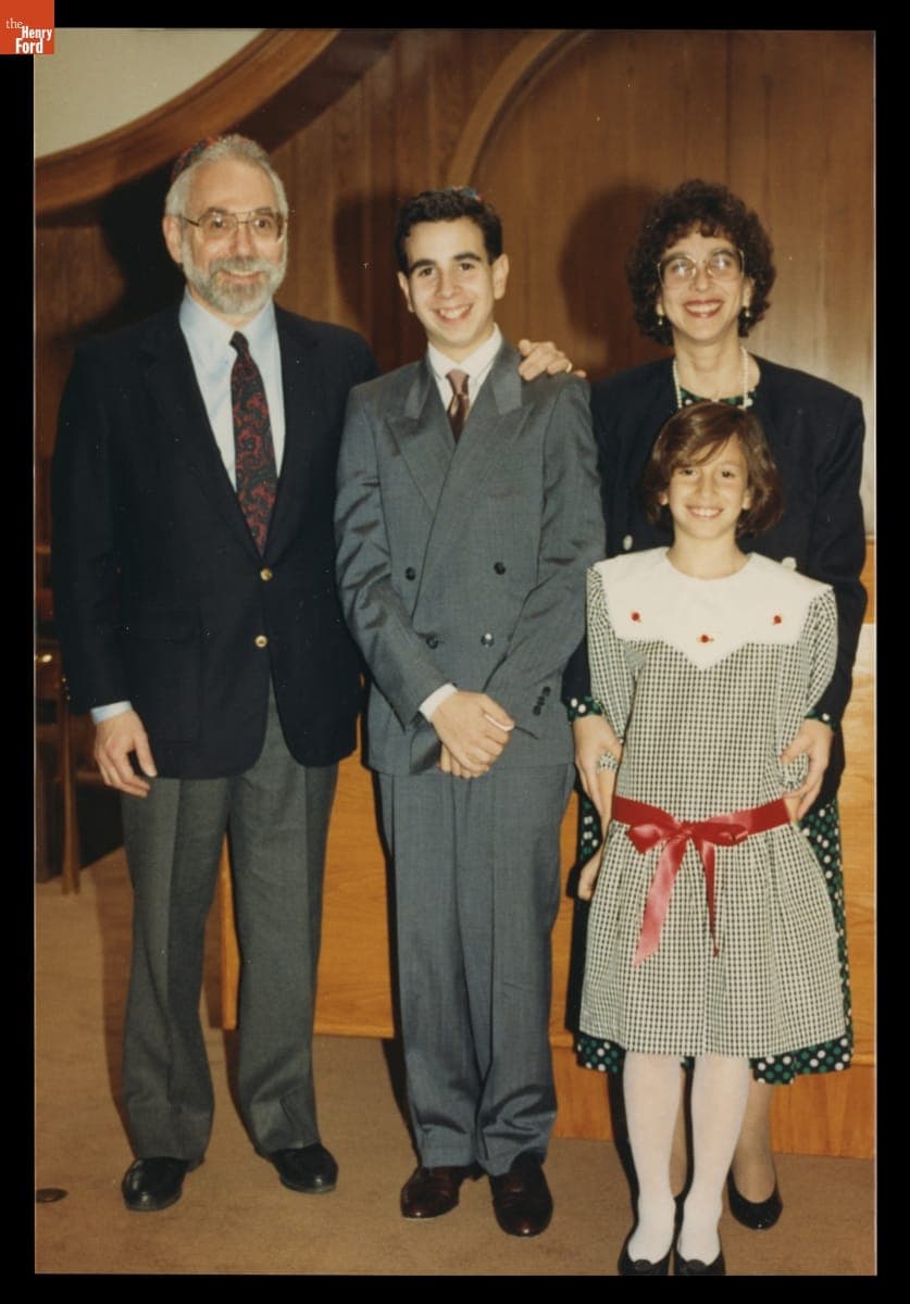 The Endelman Family at the Time of Michael Endelman's Bar Mitzvah, 1989
