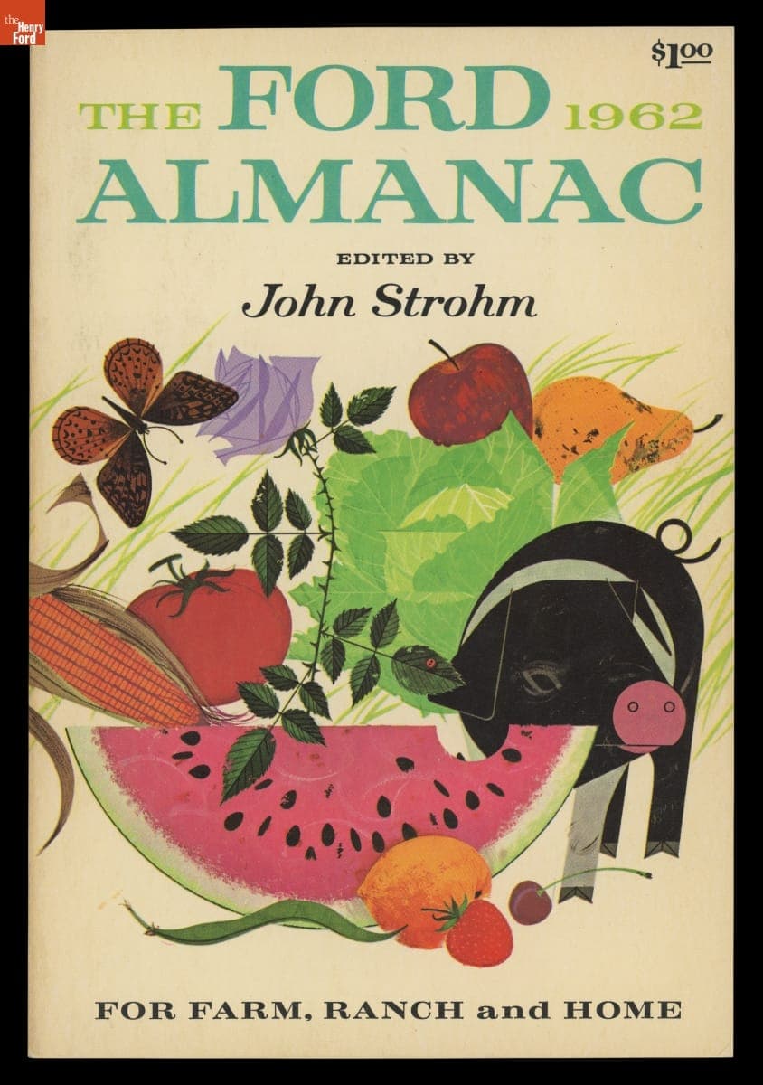 "The Ford Almanac for Farm, Ranch and Home," 1962