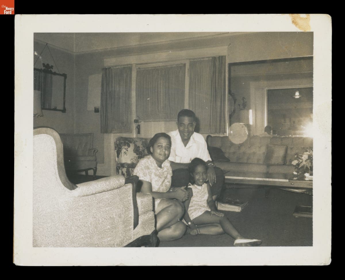 Richie Jean and Sullivan Jackson with Daughter Jawana