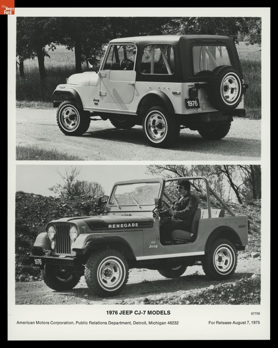 "1976 Jeep CJ-7 Models"