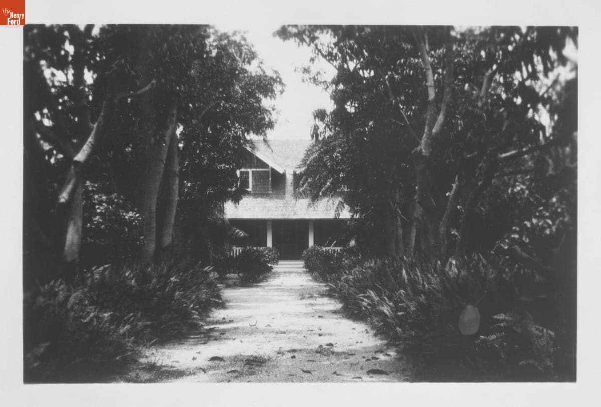 "The Mangoes," Henry and Clara Ford's Residence in Fort Myers, Florida, 1914