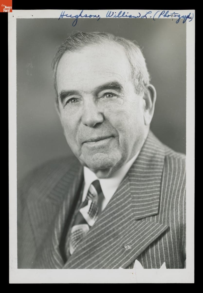Portrait of William L. Hughson, circa 1952