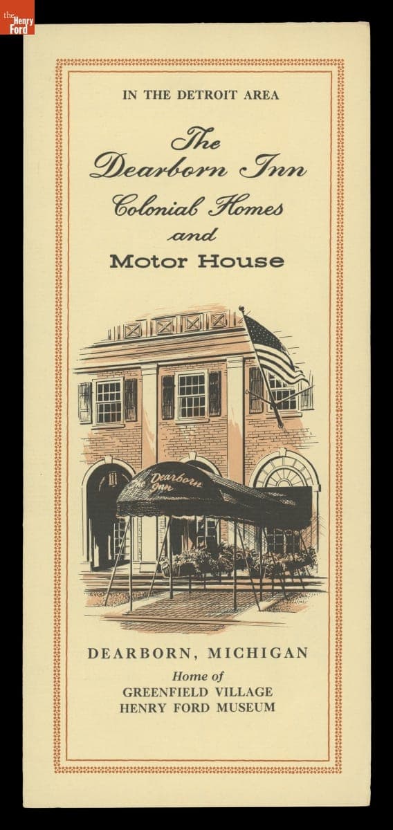 "The Dearborn Inn Colonial Homes and Motor House," 1960-1971