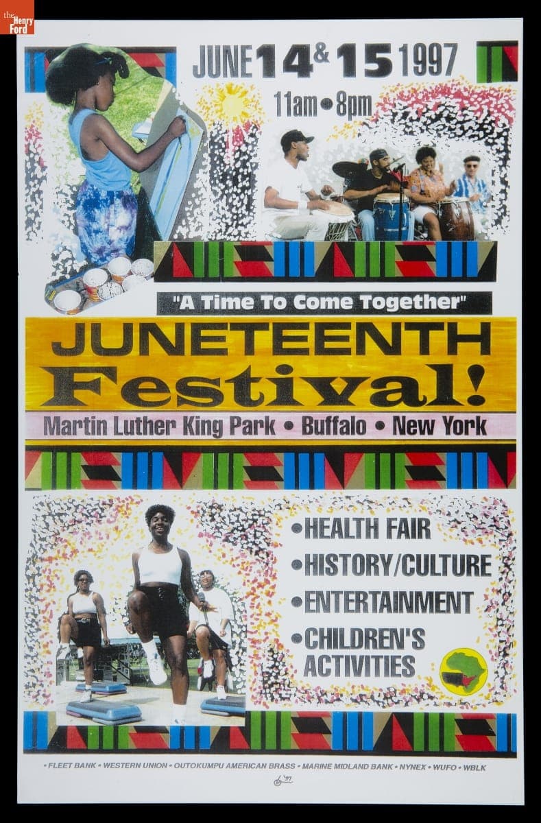 "A Time to Come Together" Juneteenth of Buffalo Festival, 1997