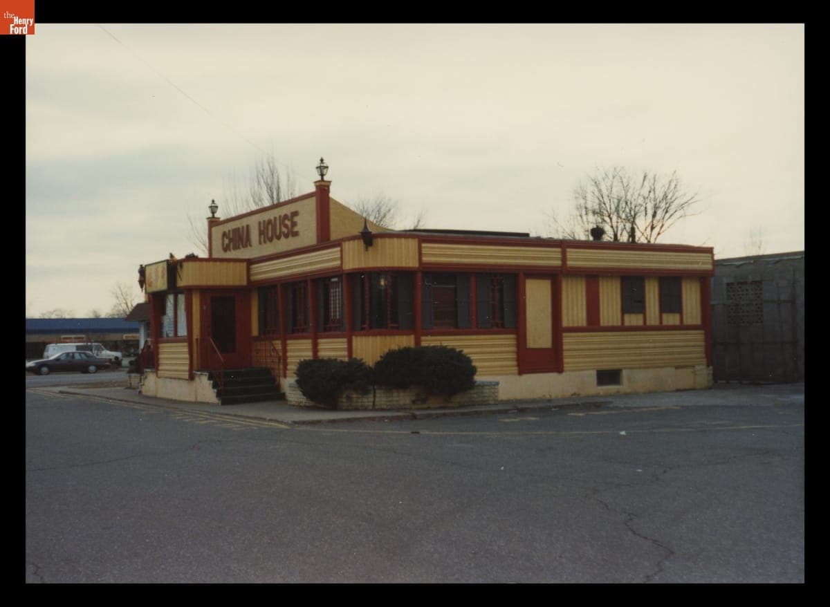 China House Diner, West Springfield, Massachusetts, Photographed February 1992