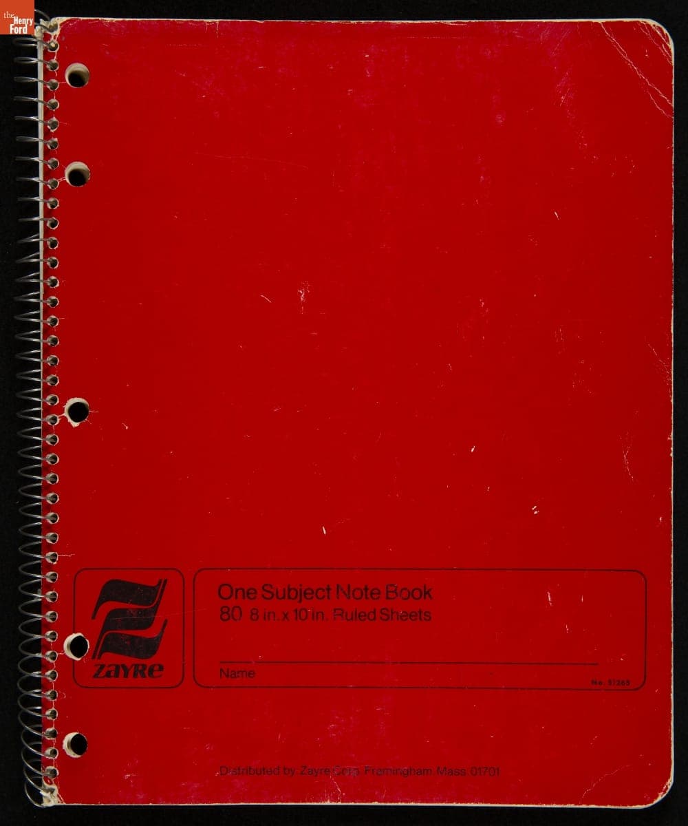 Notes on Diners and Diner History, circa 1975