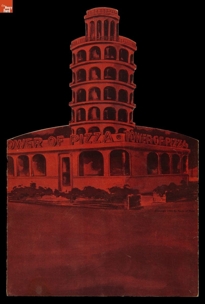 Manna's Tower of Pizza Menu