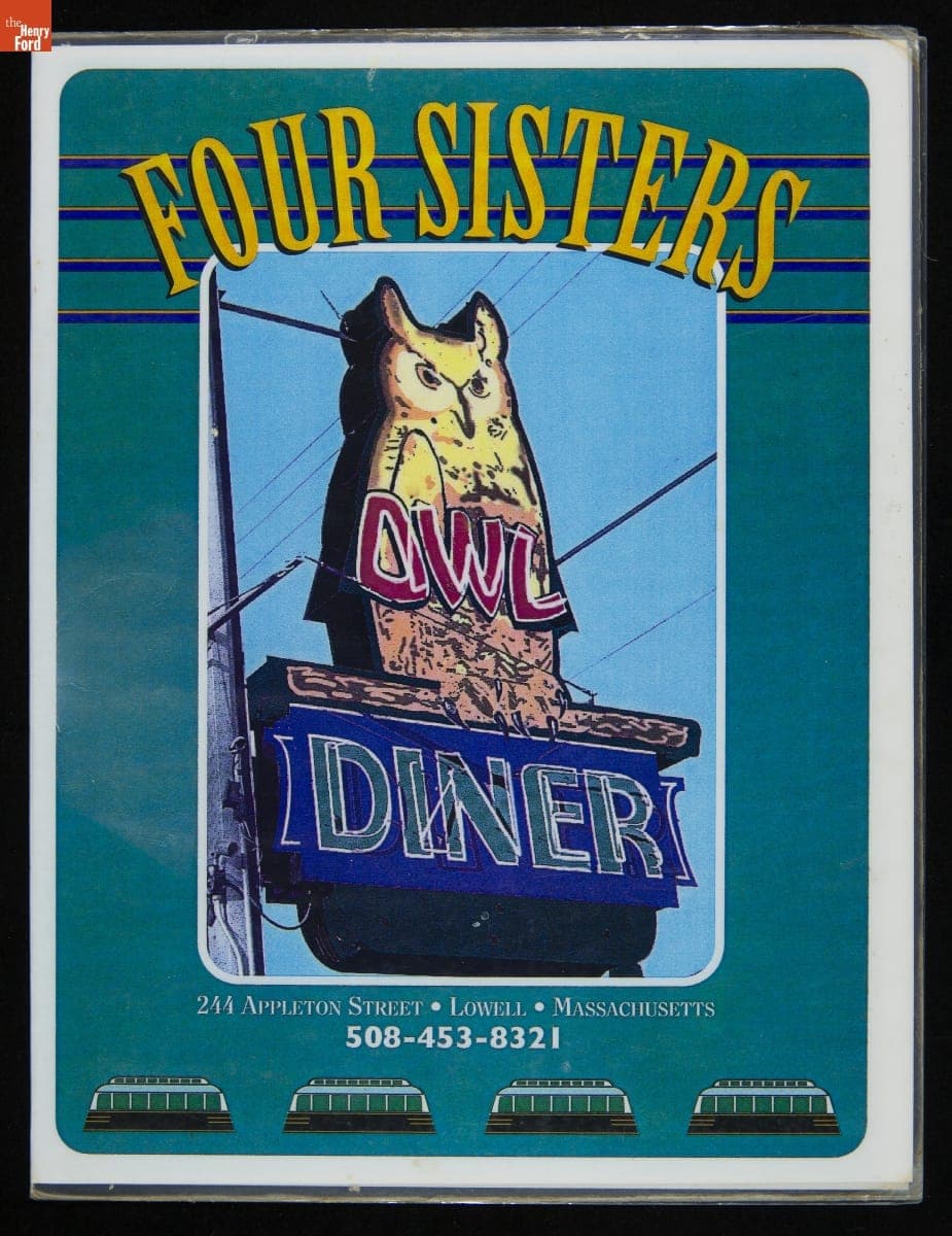 Four Sisters Owl Diner Menu