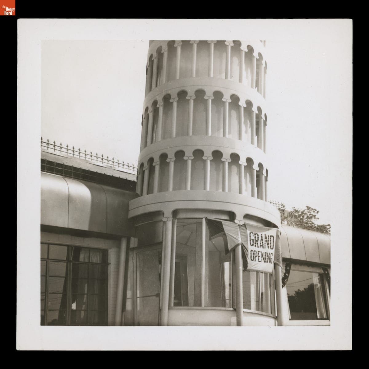 Grand Opening of the Tower of Pizza, Green Brook, New Jersey, 1955-1970
