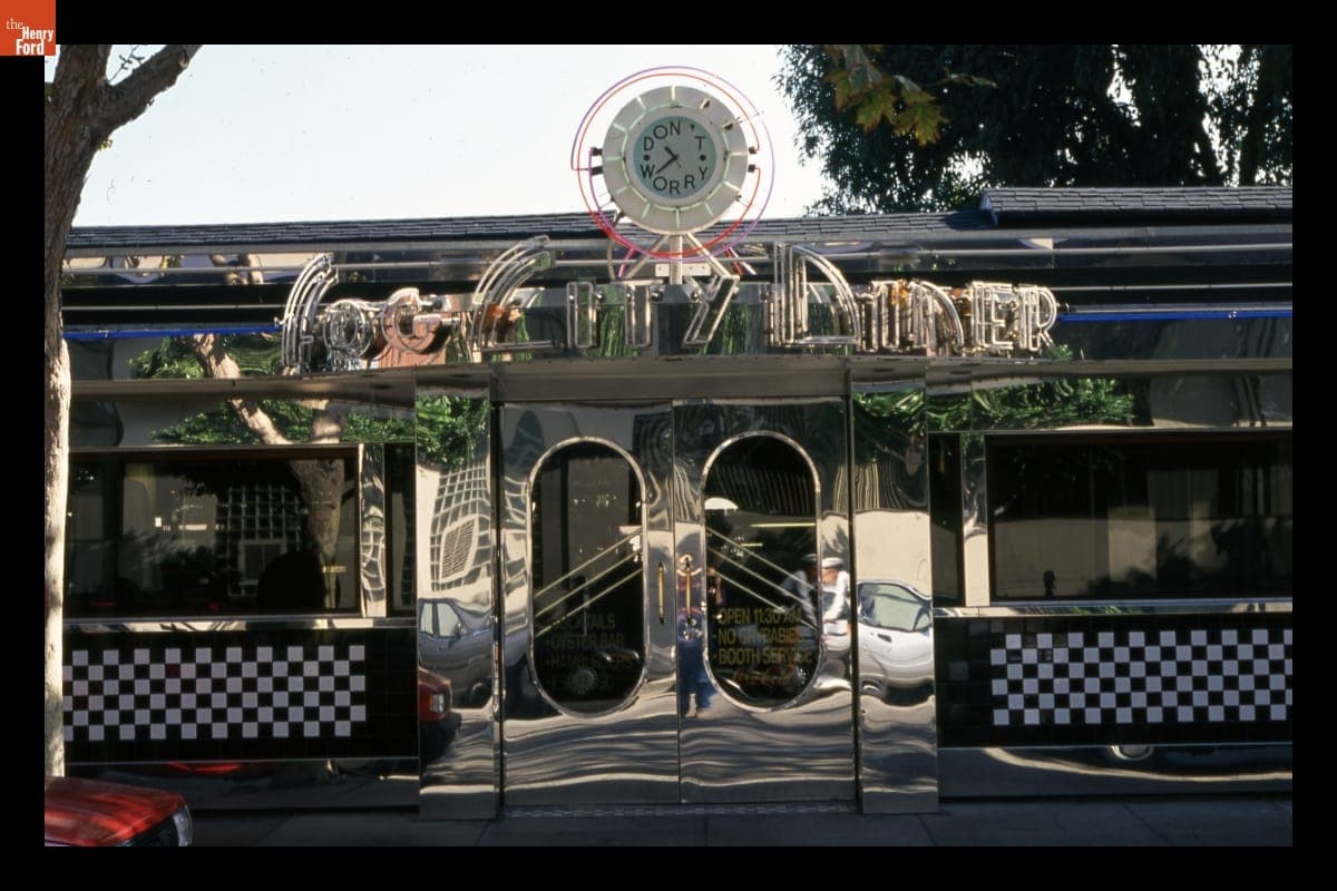 Entrance to Fog City Diner, San Francisco, California, October 1993