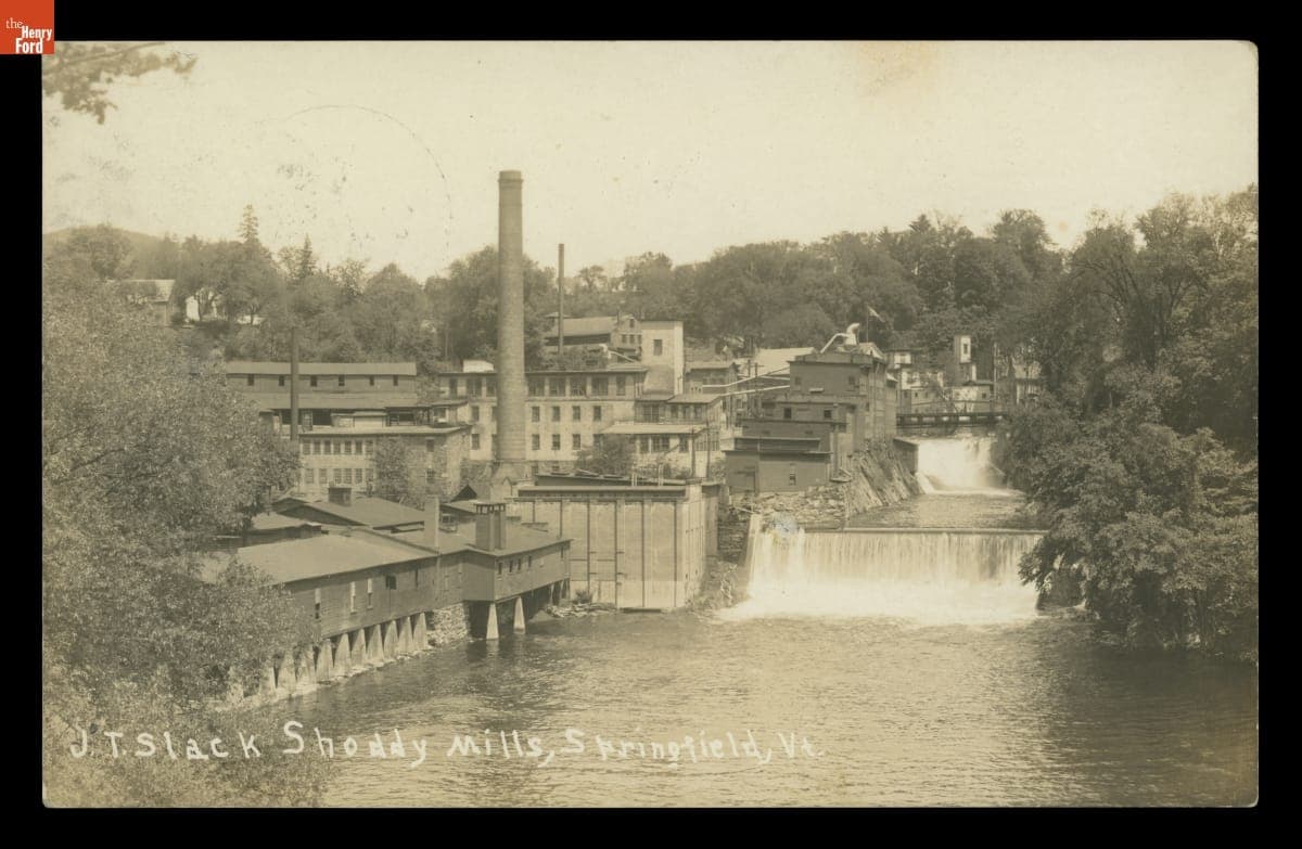 "J.T. Slack Shoddy Mills, Springfield, Vt.," circa 1910