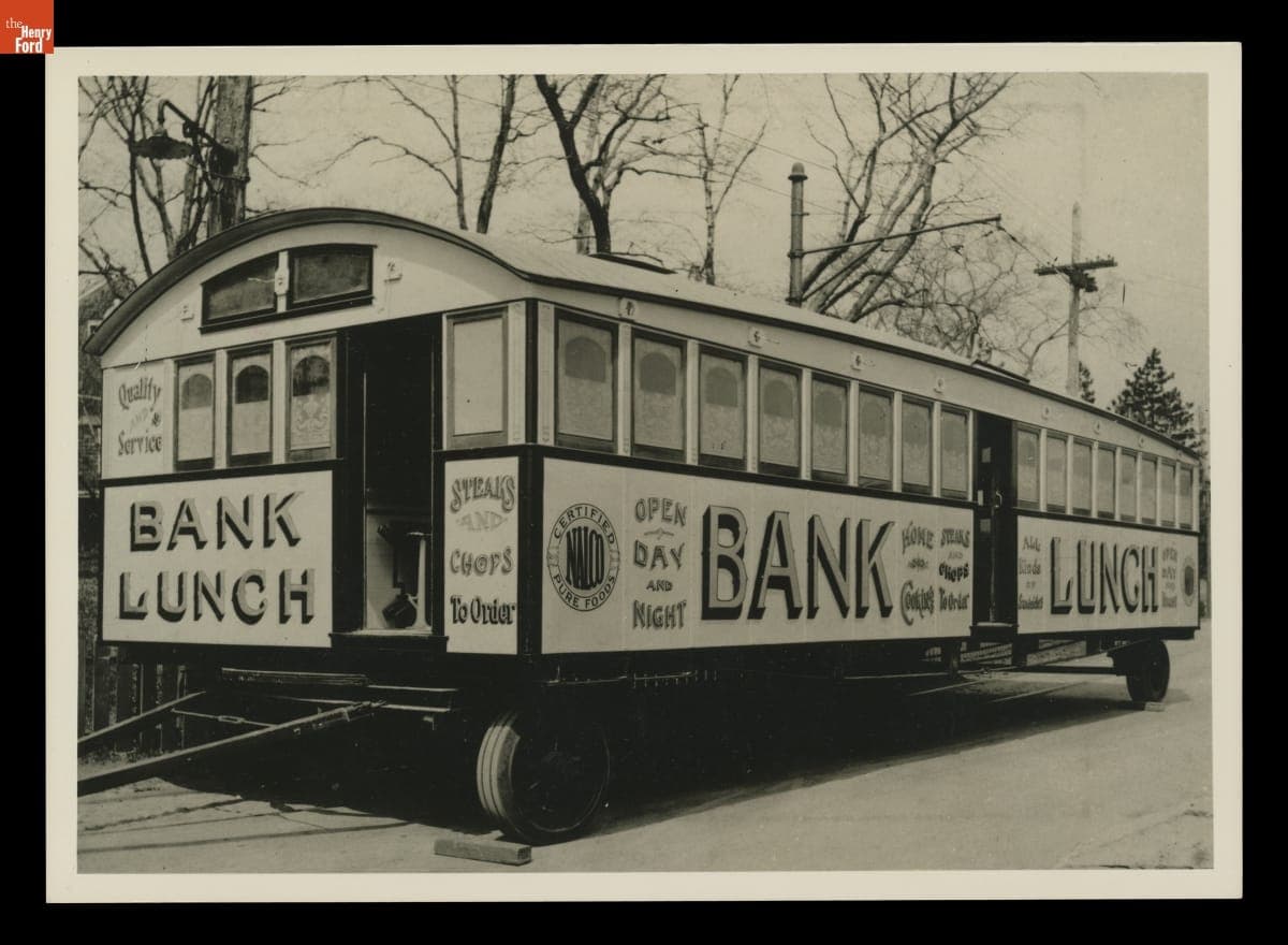 Tierney Dining Car, "Bank Lunch," circa 1925