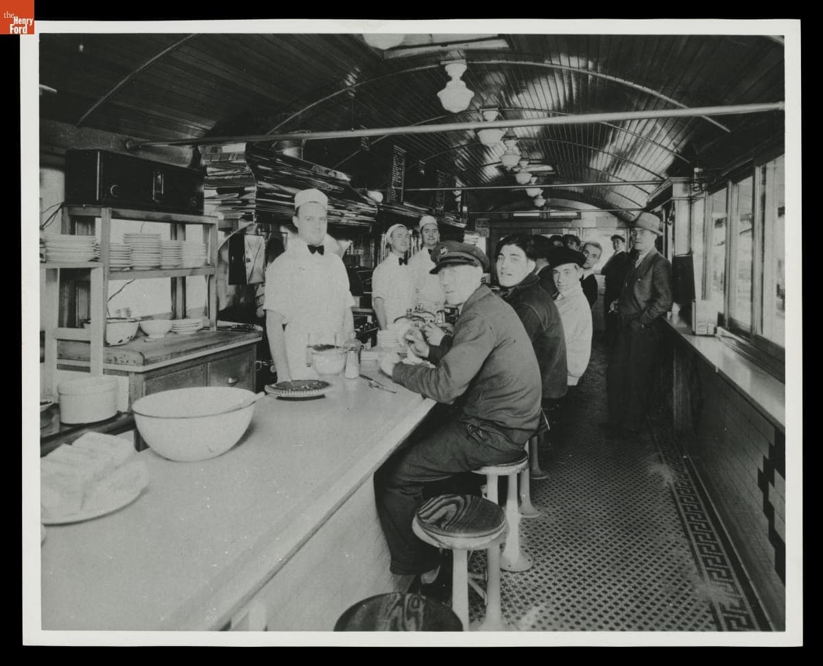 Interior of Mayfair Diner, Philadelphia, Pennsylvania, 1932