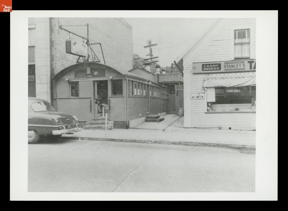 Blue Moon Diner, Gardner, Massachusetts, circa 1954