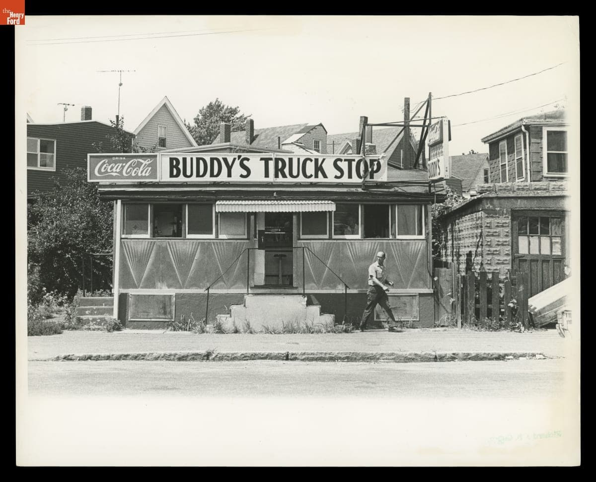 Buddy's Truck Stop, Somerville, Massacusetts, circa 1974