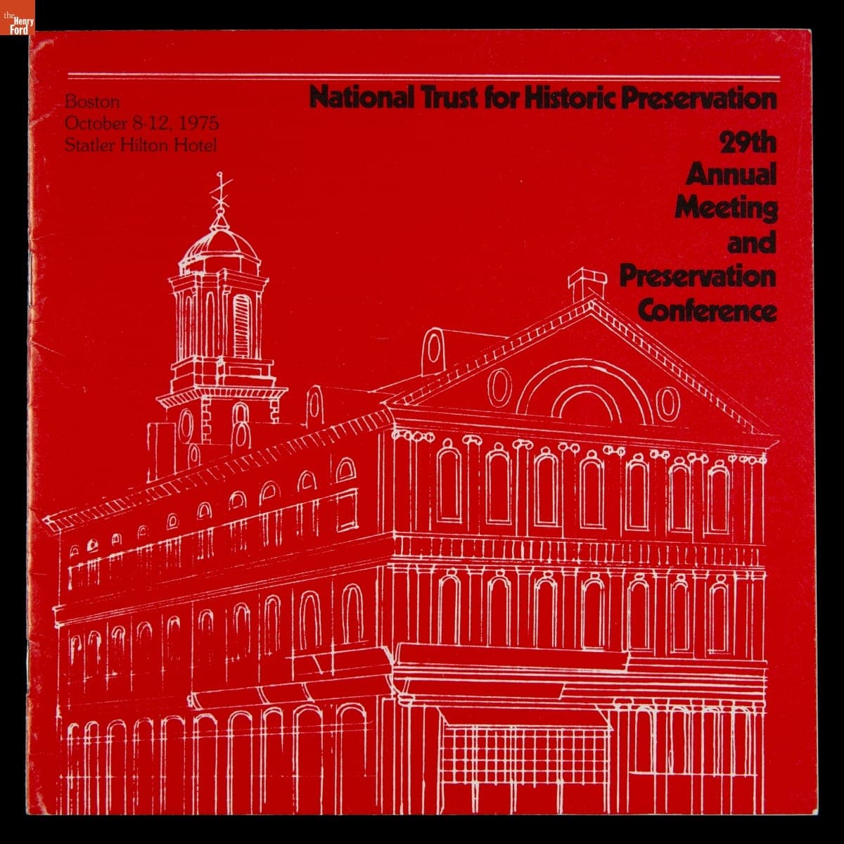 "National Trust for Historic Preservation 29th Annual Meeting and Preservation Conference," October 1975