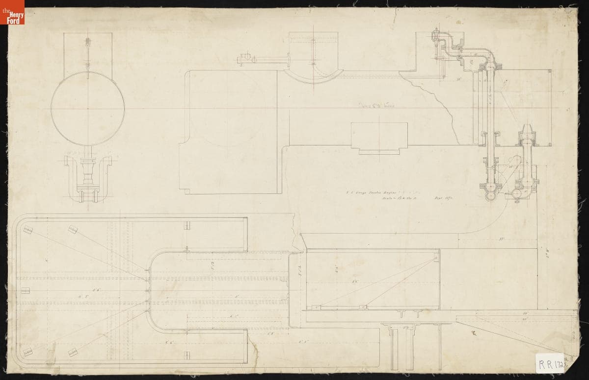 "3'6" Gauge Fairlie Engine," September 1872
