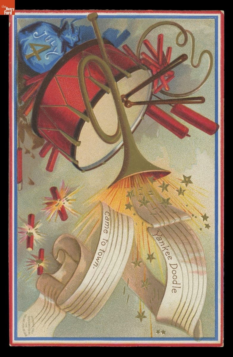 "Yankee Doodle Came to Town," circa 1909