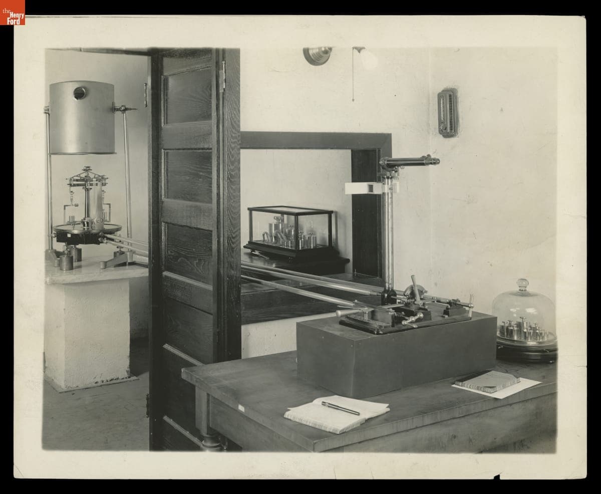 Precision Weights and Measures in a Laboratory at the United States Bureau of Standards, 1919