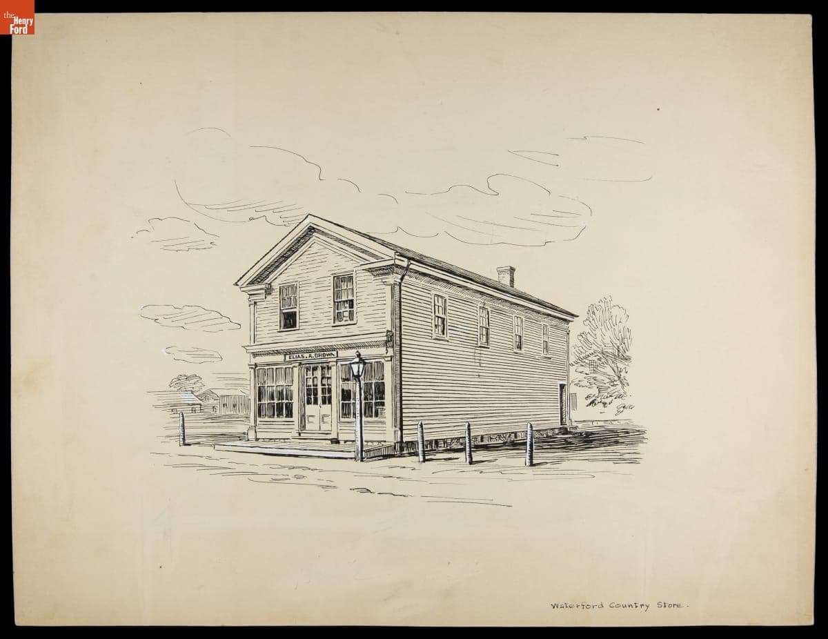 General Store in Greenfield Village, circa 1934