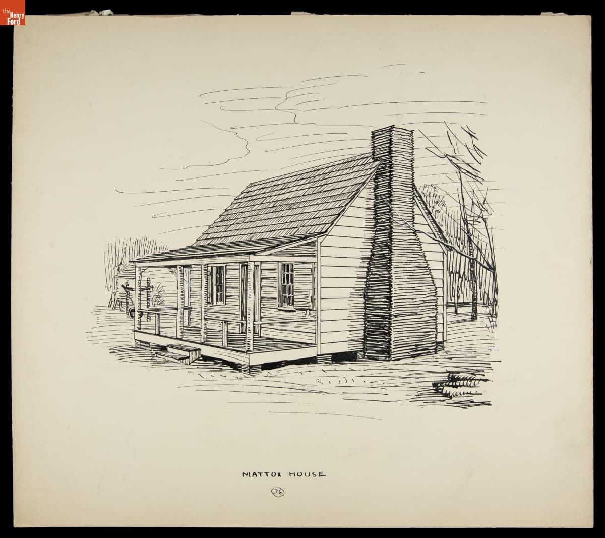 Mattox Family Home in Greenfield Village, circa 1945