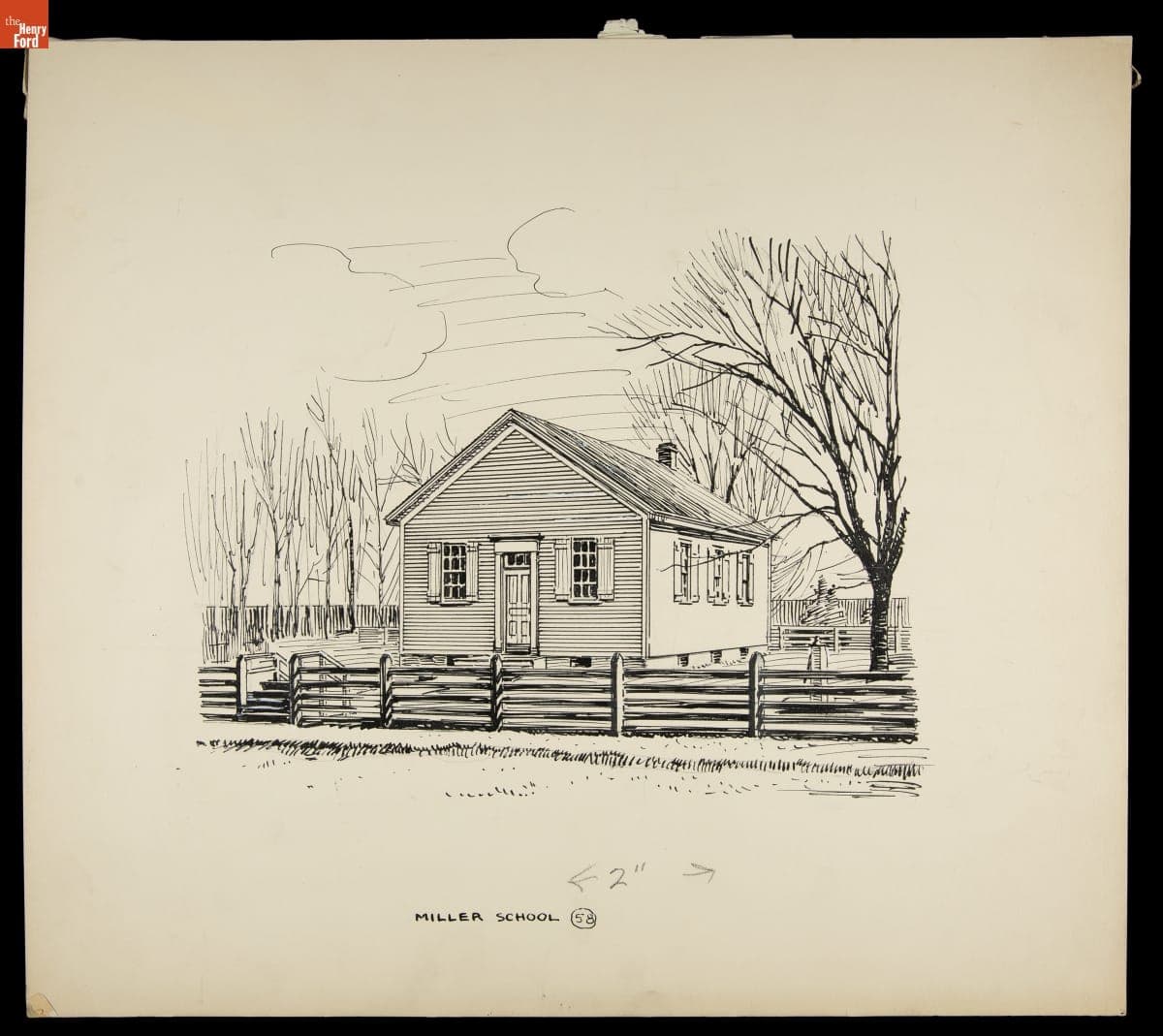 Miller School in Greenfield Village, circa 1945