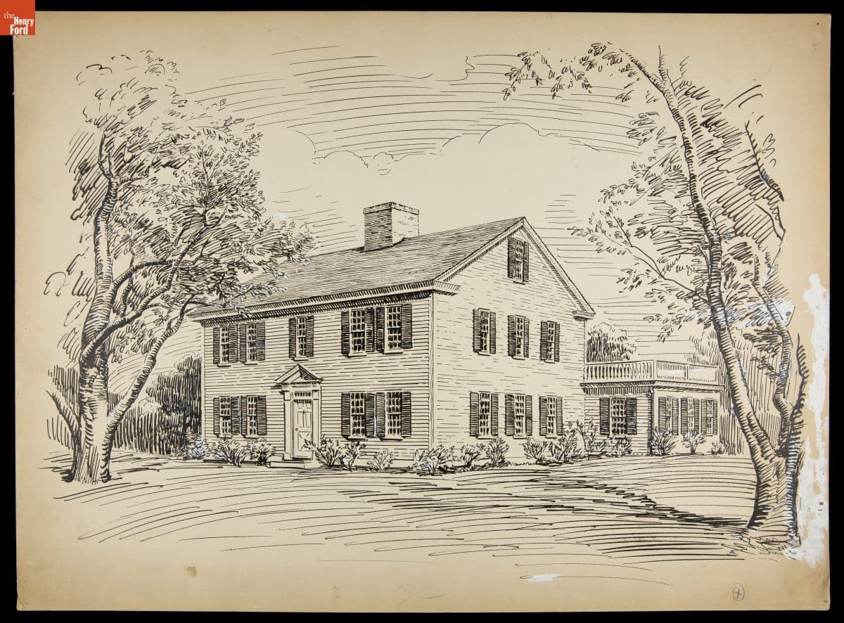 Giddings Family Home in Greenfield Village, circa 1937