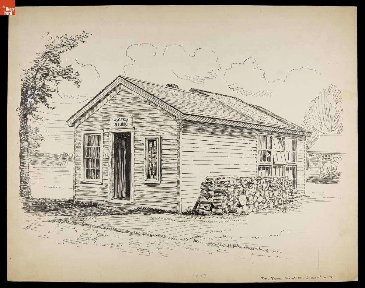 Greenfield Village Tintype Studio, circa 1934