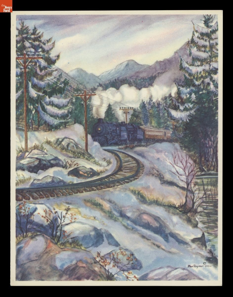 "Merry Christmas and Best Wishes for a Happy New Year," 1948