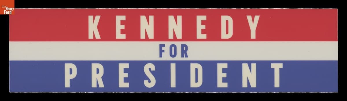 "Kennedy for President" Bumper Sticker, 2024