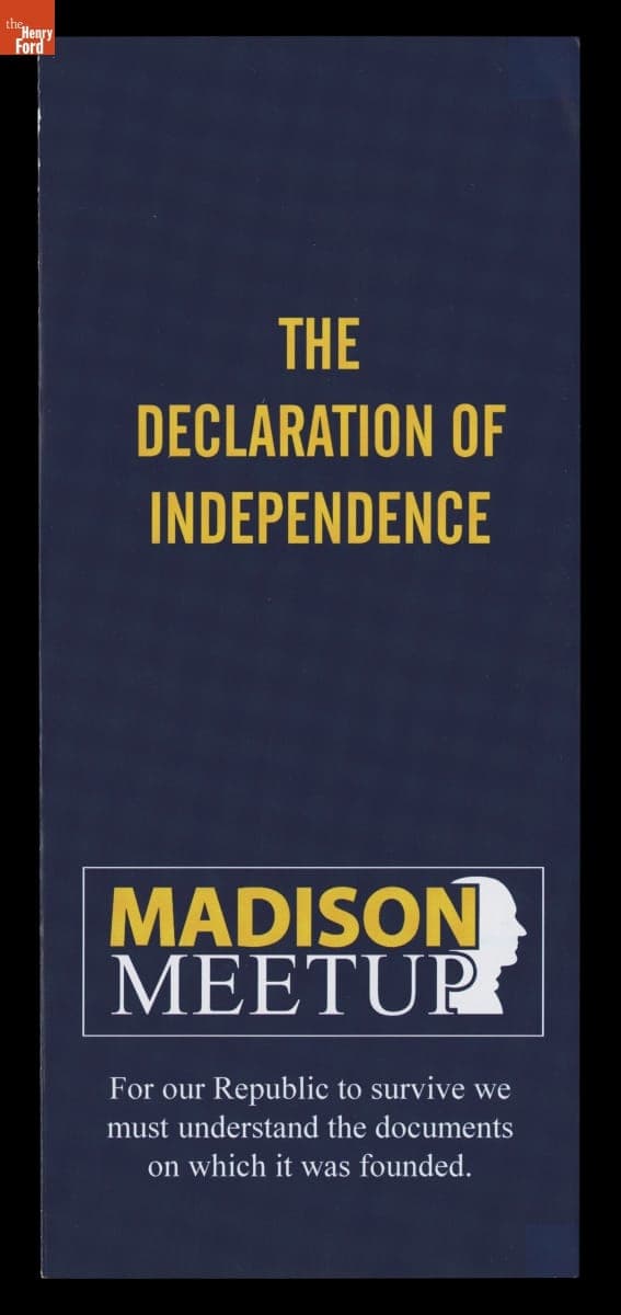 "Madison Meet Up Materials: The Declaration of Independence," 2024