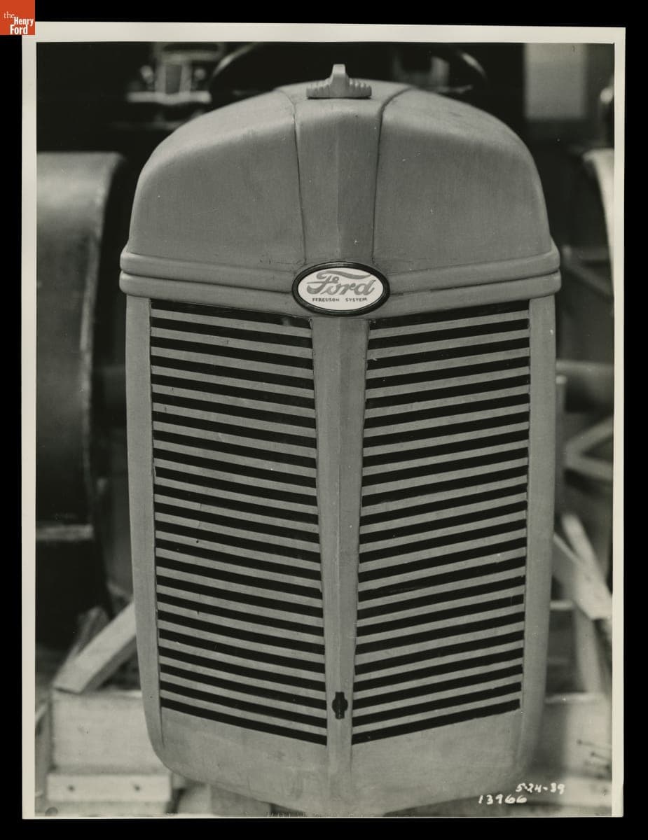 Clay Model of Ford 9N Tractor, May 1939